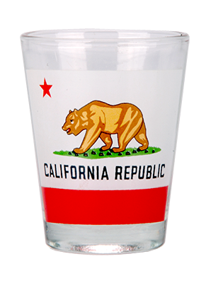 Laguna Beach Shot Glasses at Fawn Memories